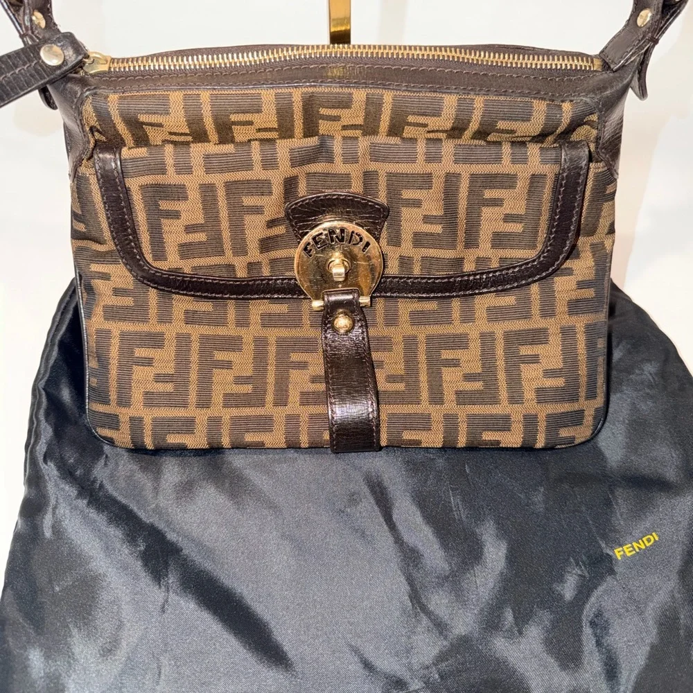 Fendi Chef Zip Crossbody Bag - Picture 1 of 7